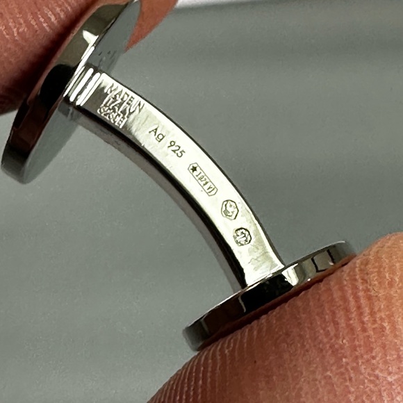 Sold Cartier SANTOS DE CARTIER CUFFLINKS - Picture 6 of 6